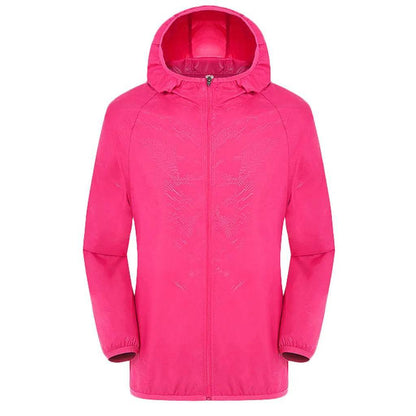 Waterproof Camping Rain Jacket - Men's & Women's Quick Dry Windbreaker - Buy Center US