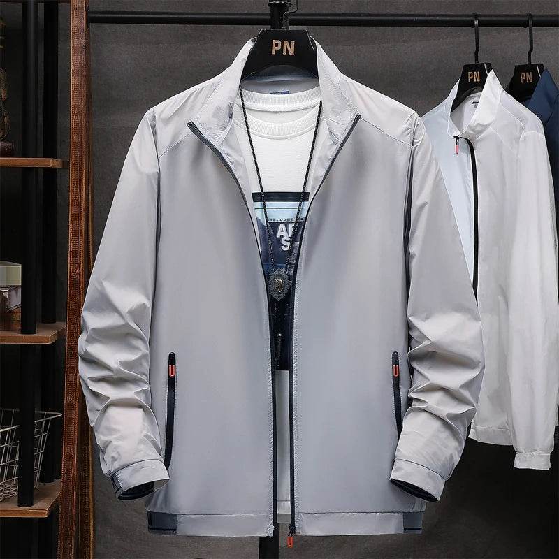 Men's Waterproof Summer Jacket - Breathable UV Protection for Fishing - Buy Center US