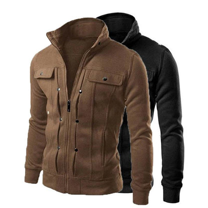 2025 Men’s Casual Zipper Jacket - Thin Spring Cardigan for Outdoor Travel - Buy Center US