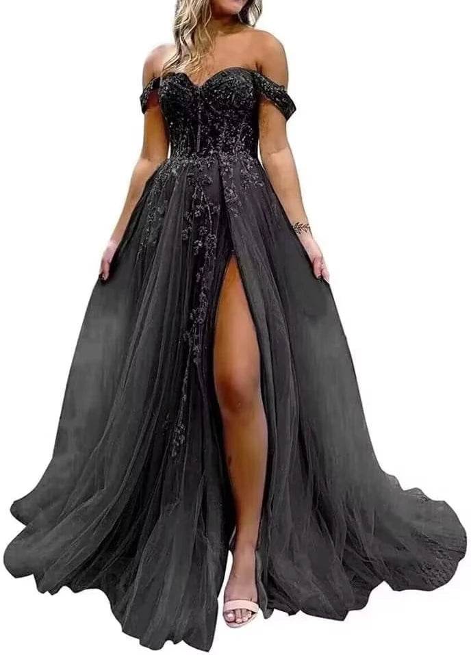 NIXUANYUAN Women's Evening Gala Dress - Sweetheart Lace A-Line Gown - Buy Center US