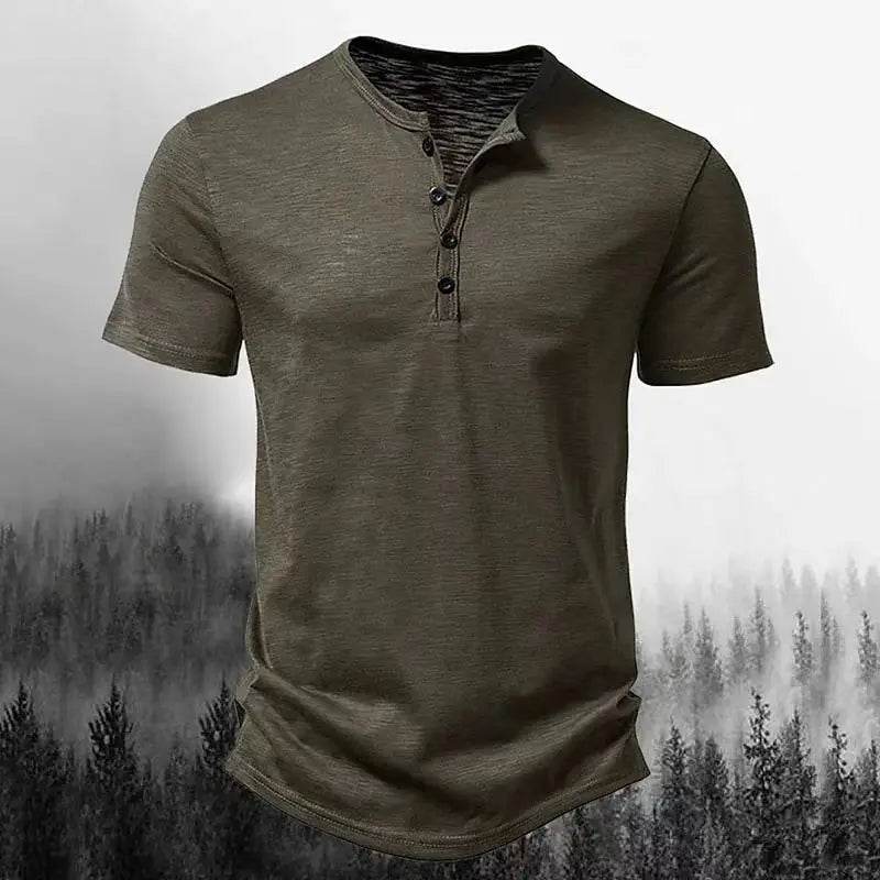 2024 Summer Men's Casual Polo T-Shirt - Short-Sleeve, Quick Dry Cotton - Buy Center US
