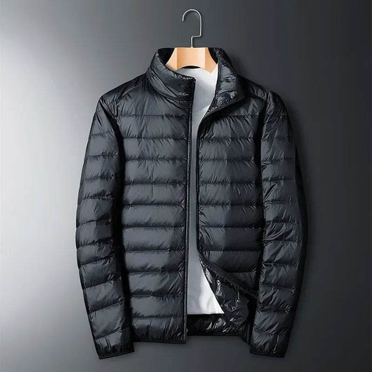 Men's Slim Fit Down Jacket - Super Light & Warm Winter Coat - Buy Center US