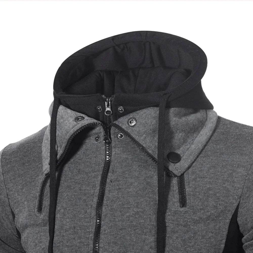 King Billion Men's Zip Up Hoodie - Heavyweight Fleece Jacket for Winter - Buy Center US