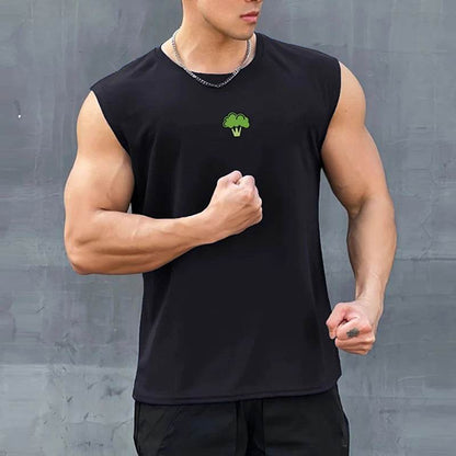 Muscleguys Men's Summer Gym Tank Top - Quick Dry, Loose Fit for Fitness - Buy Center US