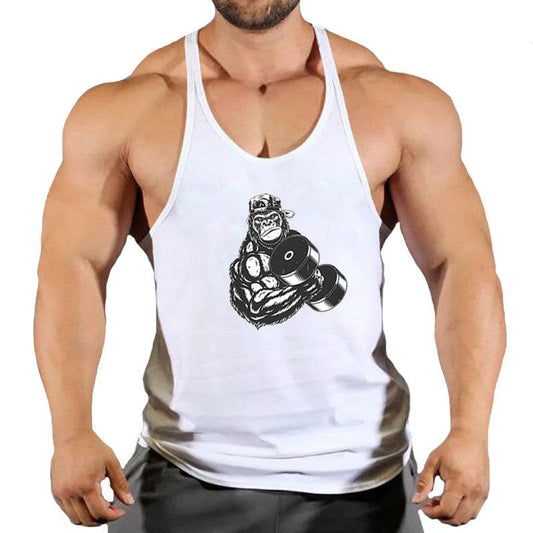 Men's Casual Gym Tank Top - Sleeveless Fitness Vest for All Seasons - Buy Center US