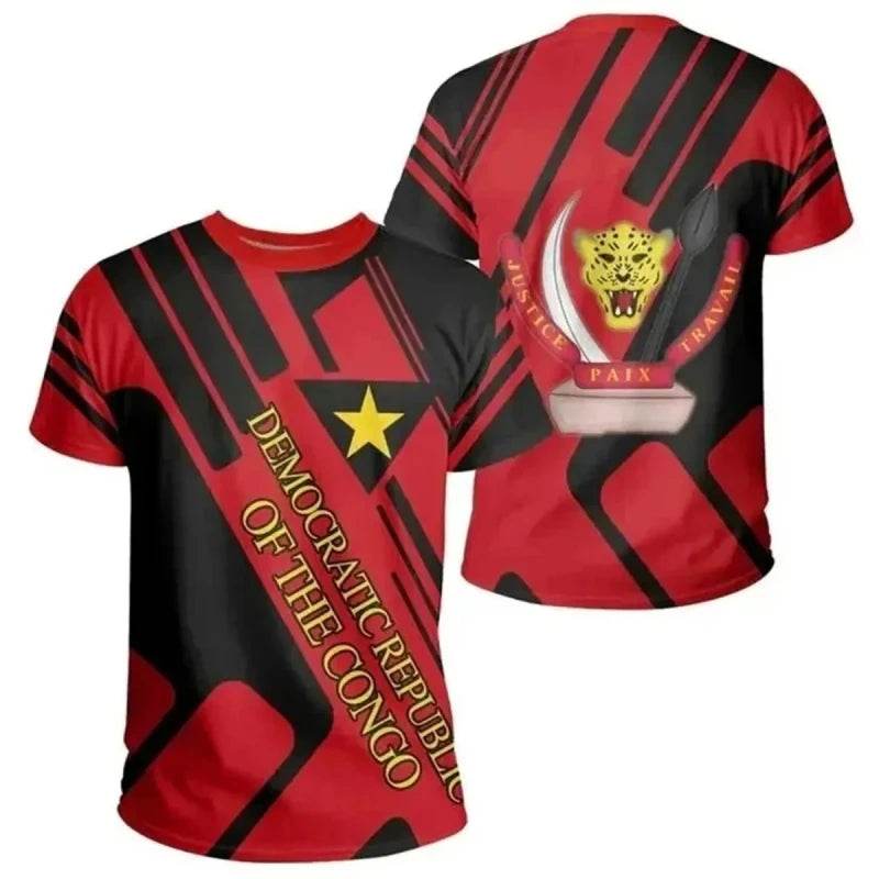 2025 Afghanistan Flag T-shirt - Men's Casual 3D Round Neck Design - Buy Center US