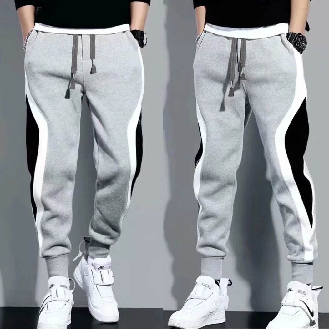 2024 Men's Wide Loose Casual Pants - Breathable Patchwork Sports Trousers - Buy Center US