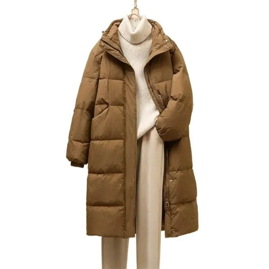 2024 Women's Winter Duck Down Coat - Warm & Stylish Puffer Jacket - Buy Center US