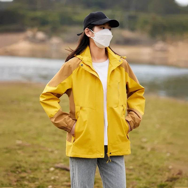 Thin Windproof Climbing Jacket - Casual Loose Fit for Spring & Autumn - Buy Center US