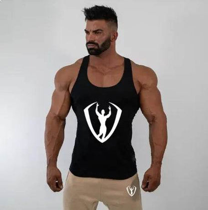 2024 Men's Cotton Gym Tank Tops - Casual Sleeveless Fitness Vest - Buy Center US