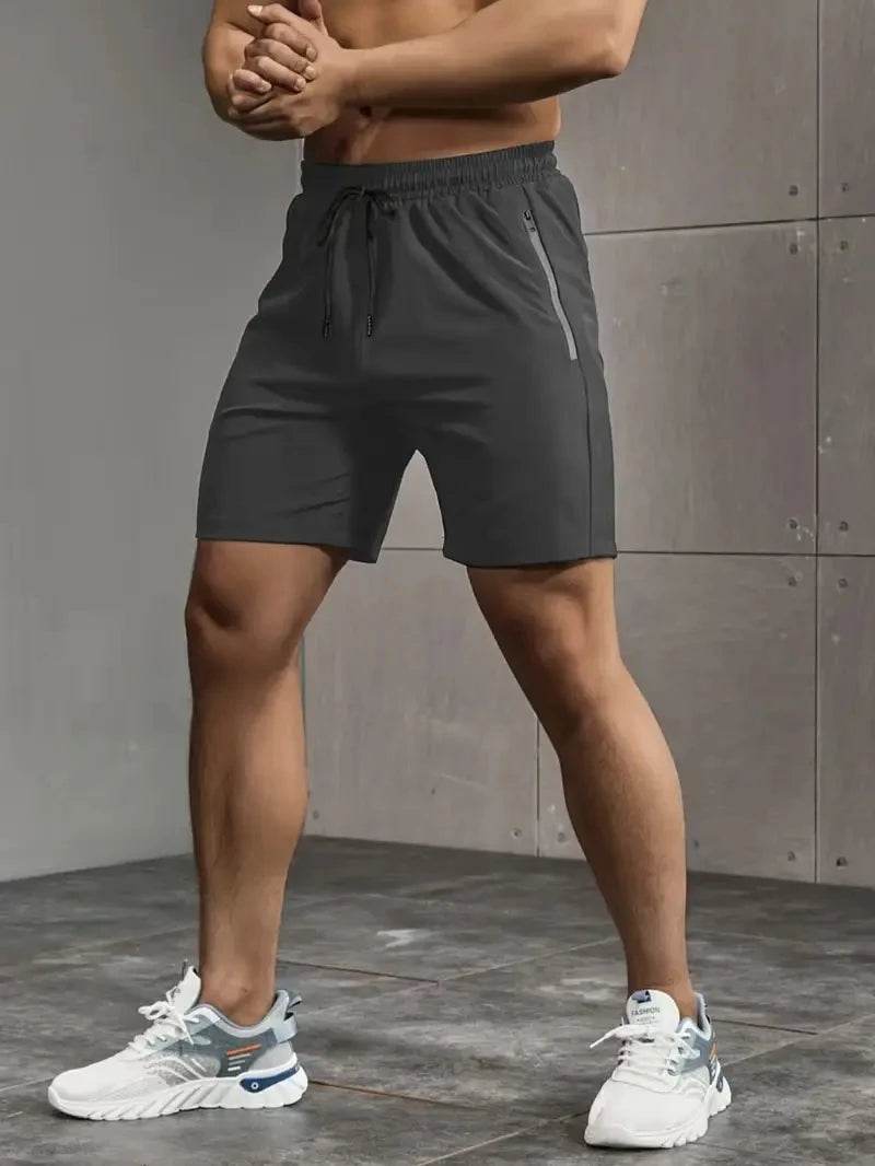 Men's Quick-Drying Workout Shorts - Breathable & Drawstring for Summer - Buy Center US