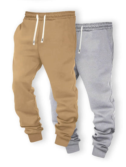 Longe Men's Casual Summer Jogging Pants - Lightweight & Comfortable Fit - Buy Center US