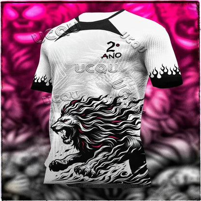 Spring & Summer Men's Football Jerseys - Cool Tiger Lion Print Tee - Buy Center US