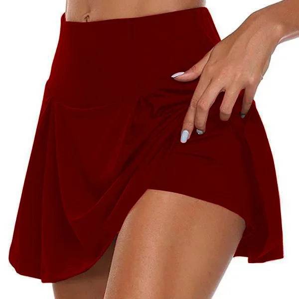 Zik Hekiy Women's Tennis Skirt with Shorts - Stretchy Summer Sporty Mini - Buy Center US