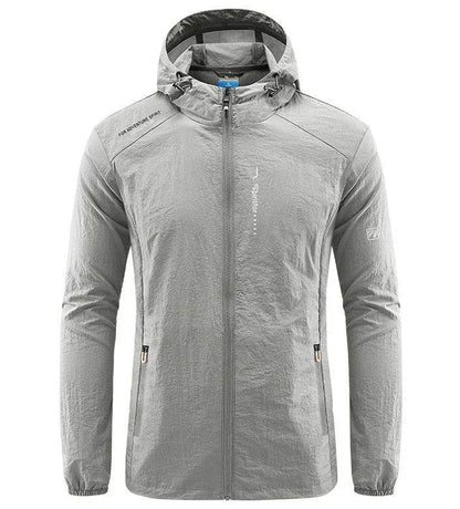 BOOERJUE Men's Thin Quick Dry Jacket - Sun-Protective Hooded Windbreaker - Buy Center US