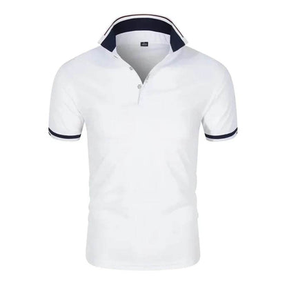 Men's Organic Cotton Polo Shirt - Casual Short Sleeve for Spring Style - Buy Center US