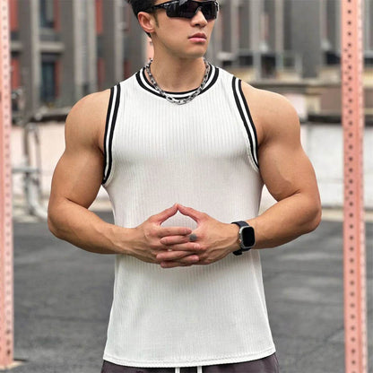 Men's Summer Bodybuilding Tank Tops - Casual Gym Workout Sleeveless Shirt - Buy Center US