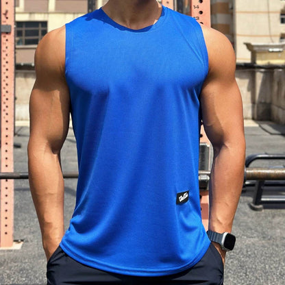 Men's Breathable Gym Tank Top - Sleeveless Sports Vest for Fitness - Buy Center US