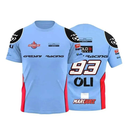 MOTO GP Quick Dry Sport T-Shirt - Breathable Casual Tee for Men - Buy Center US