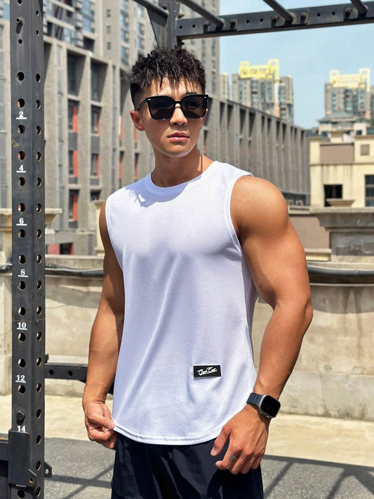 Men’s Breathable Gym Tank Top - Sleeveless Sports Vest for Fitness - Buy Center US