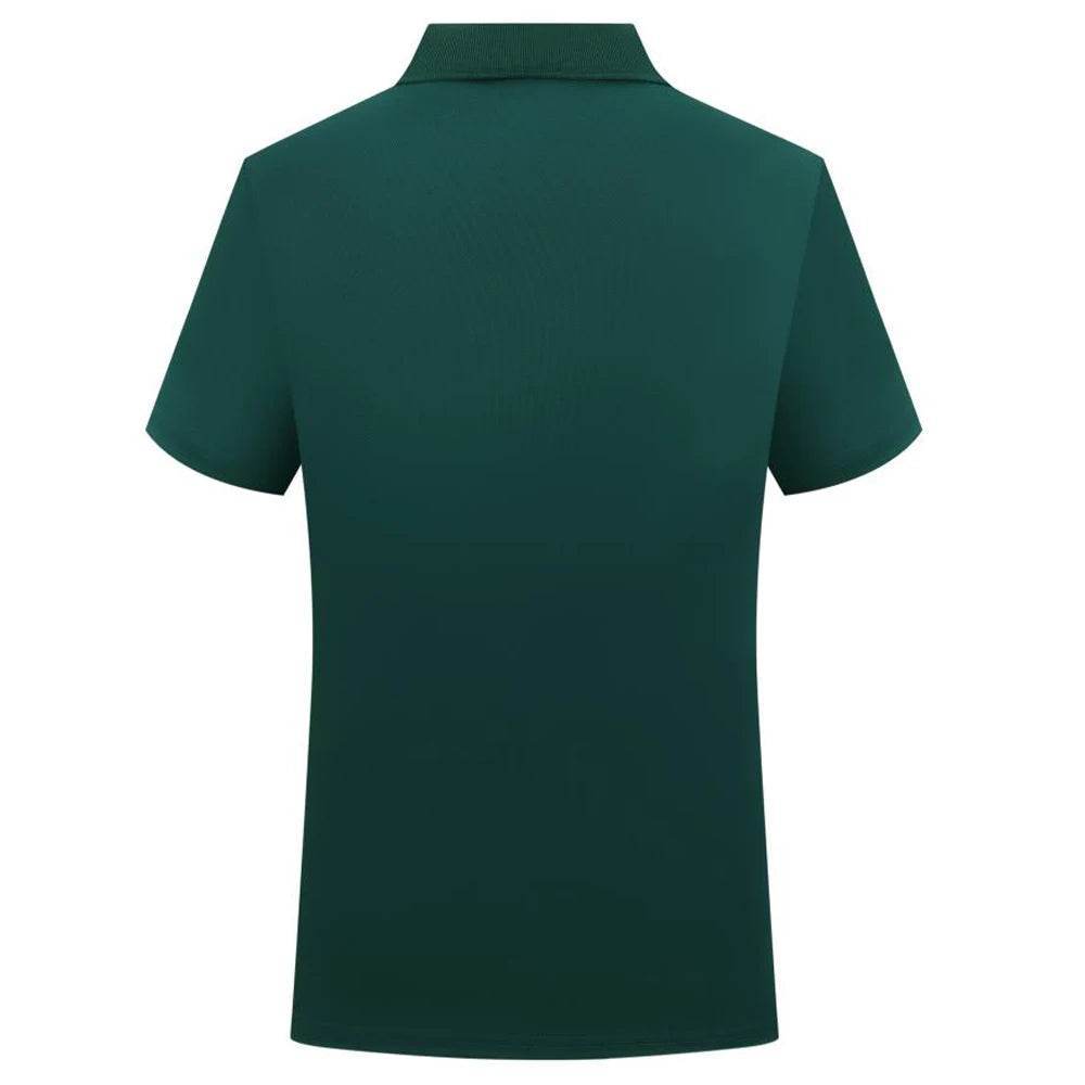 Classic Black Polo T-Shirt for Men - Casual & Breathable Summer Wear - Buy Center US