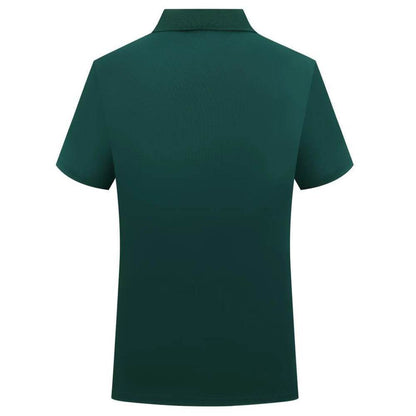 Classic Black Polo T-Shirt for Men - Casual & Breathable Summer Wear - Buy Center US