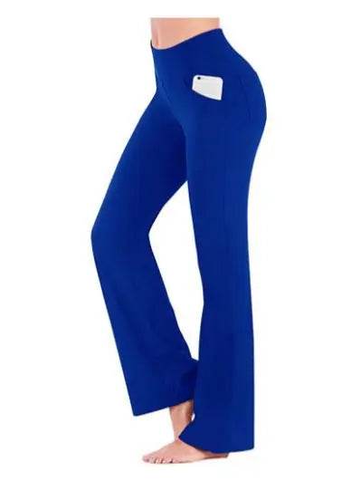 Allukasa High Waist Palazzo Pants - Elegant Slim Fit Trousers for Women - Buy Center US