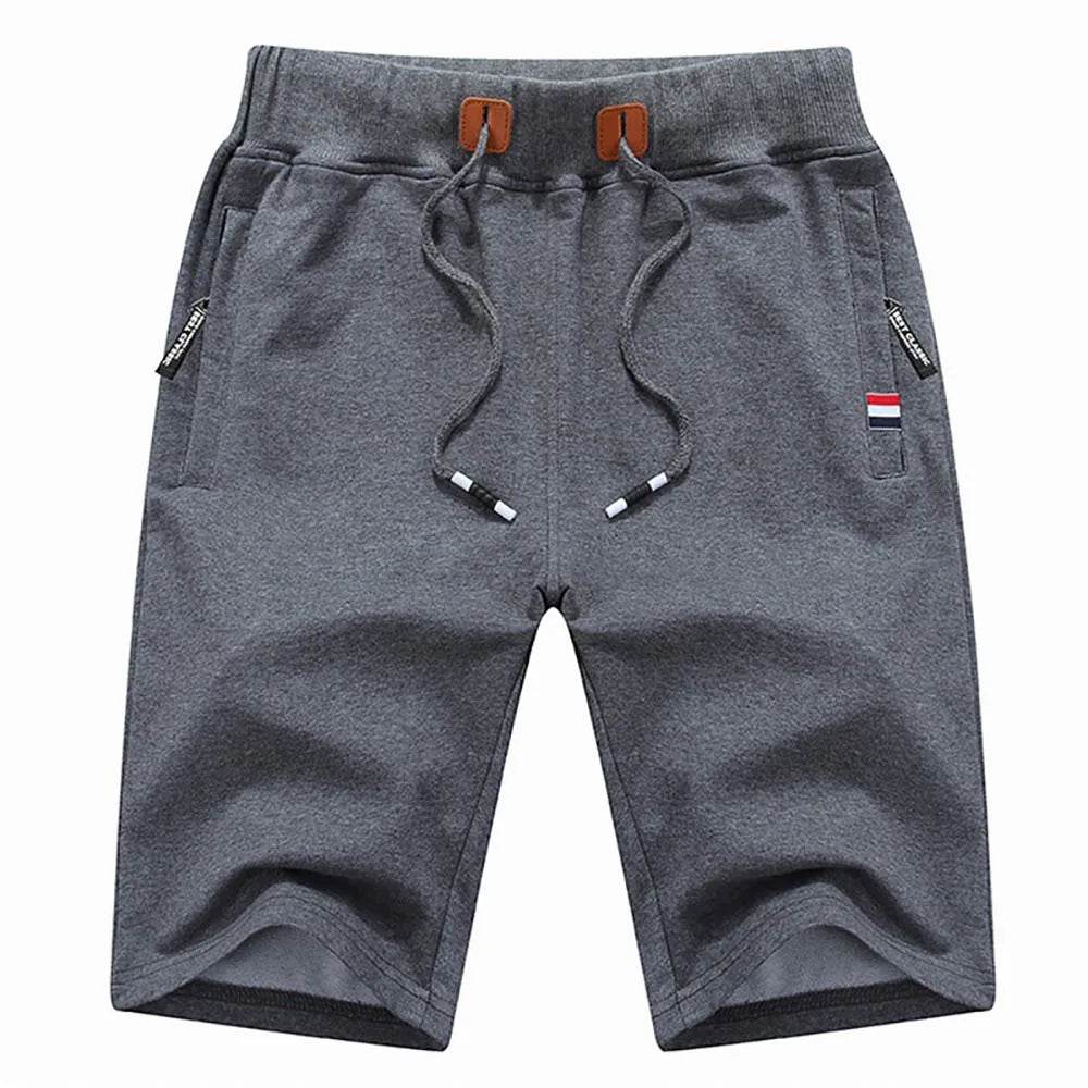 Men's Summer Cotton Shorts - Casual Loose Jogger Beach Pants - Buy Center US