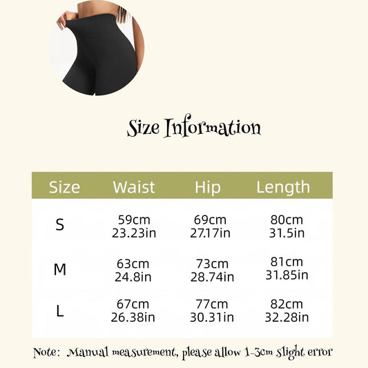 High Waist Ribbed Seamless Yoga Pants - Women's Gym Leggings - Buy Center US