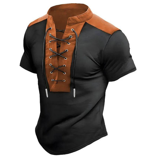 Men's 2025 Summer Short-Sleeved Polo T-Shirt - Casual Slim Fit Top - Buy Center US