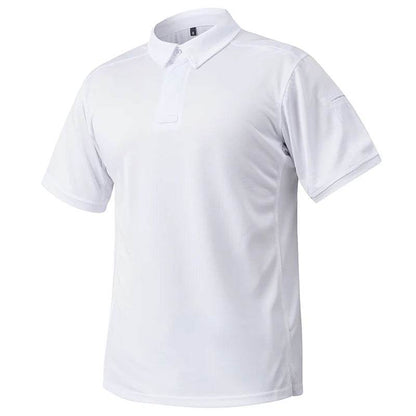 ReFire Gear Men's Short Sleeve Polo Shirt - Lightweight Tactical Outdoor Wear - Buy Center US