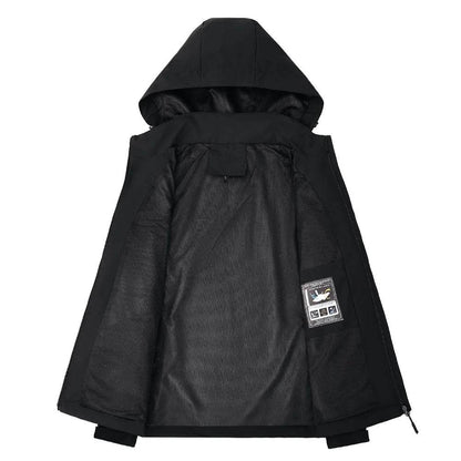 FURCW Men's Waterproof Rain Jacket - Lightweight Hooded Outdoor Coat - Buy Center US