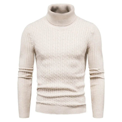 FURCW Autumn Winter Turtleneck Pullover - Slim Fit Men's Sweater - Buy Center US