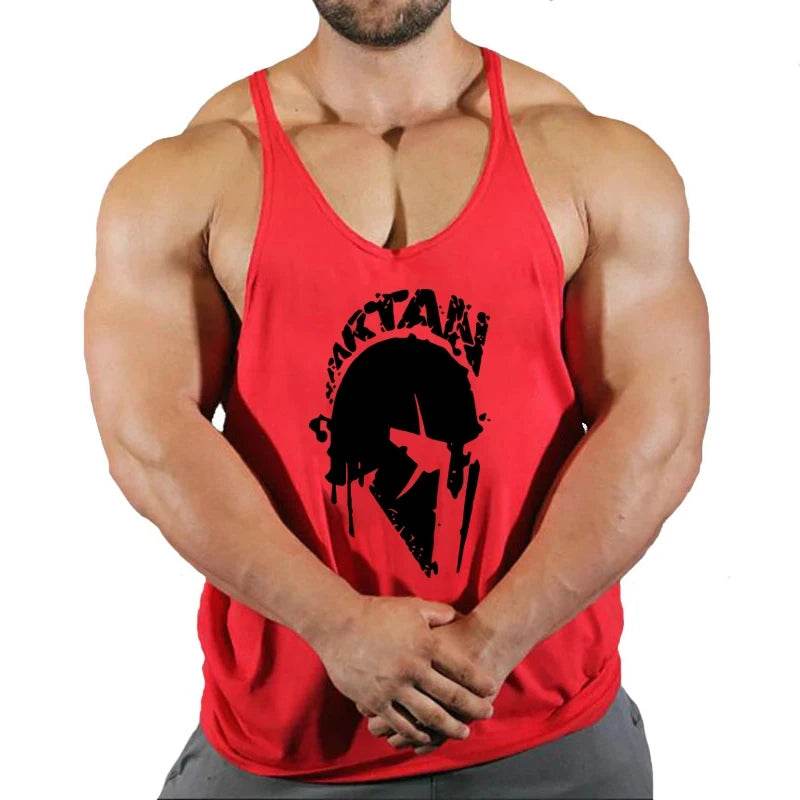 Men’s Gym Stringer Tank Top - Comfortable Cotton Workout Vest - Buy Center US