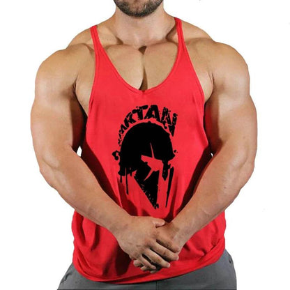 Men’s Gym Stringer Tank Top - Comfortable Cotton Workout Vest - Buy Center US