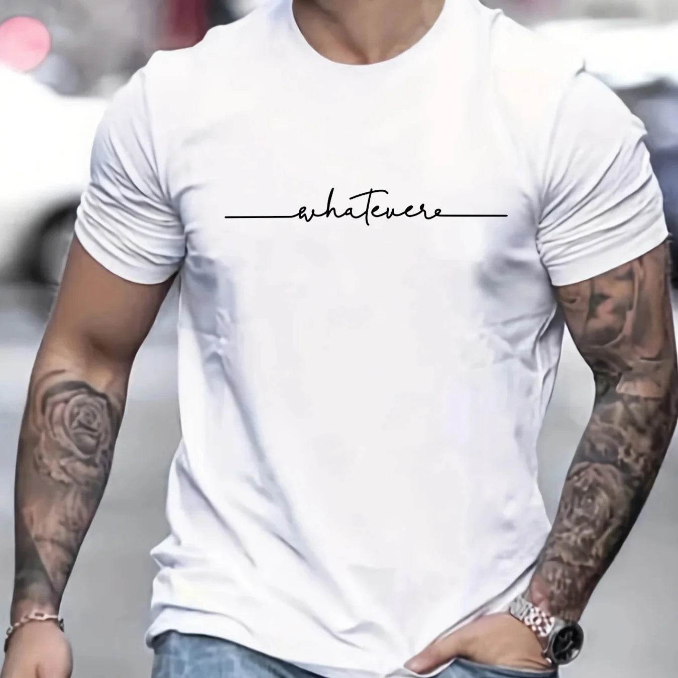 GUILAN Men's Casual Polyester T-Shirt - Lightweight Summer Round Neck - Buy Center US
