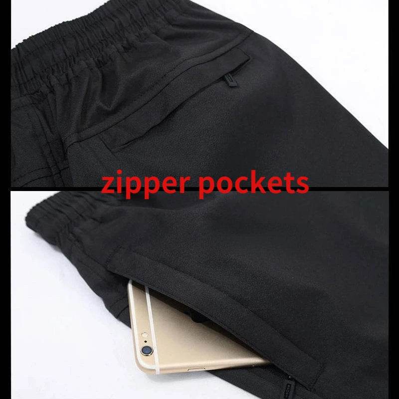 KK LUFAINA Men's Quick Dry Breathable Sweatpants - Elastic Waist Sports Trouser - Buy Center US
