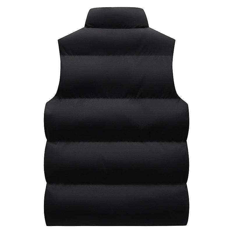 Men’s Winter Vest – Windproof Sleeveless Jacket with Thick Padding - Buy Center US