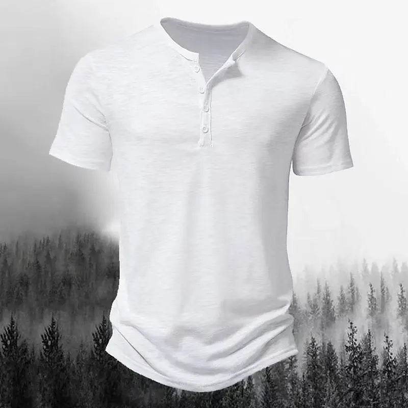 2024 Summer Men's Casual Polo T-Shirt - Short-Sleeve, Quick Dry Cotton - Buy Center US