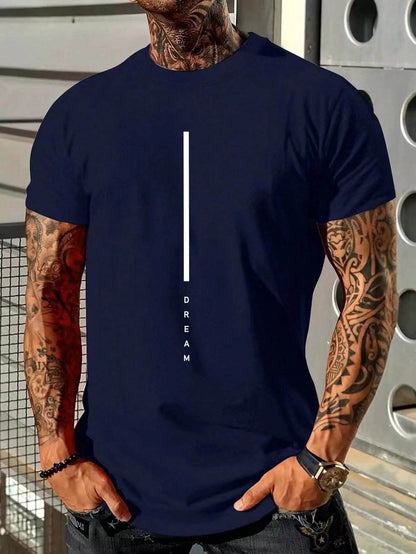 GUILAN Men's 100% Cotton Slim Fit T-Shirt - Breathable Round Neck Style - Buy Center US