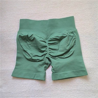 LEDP Women's Scrunch Butt Running Shorts - Seamless Biker Yoga Fit - Buy Center US