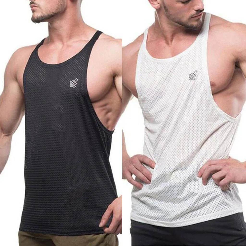 Men’s Casual Summer Muscle Tank Top - Sleeveless Gym Vest Clothing - Buy Center US