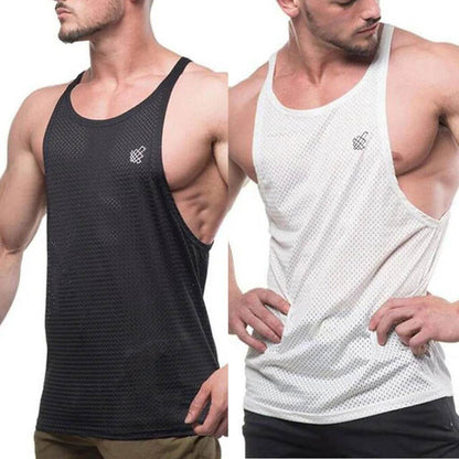 Men’s Casual Summer Muscle Tank Top - Sleeveless Gym Vest Clothing - Buy Center US