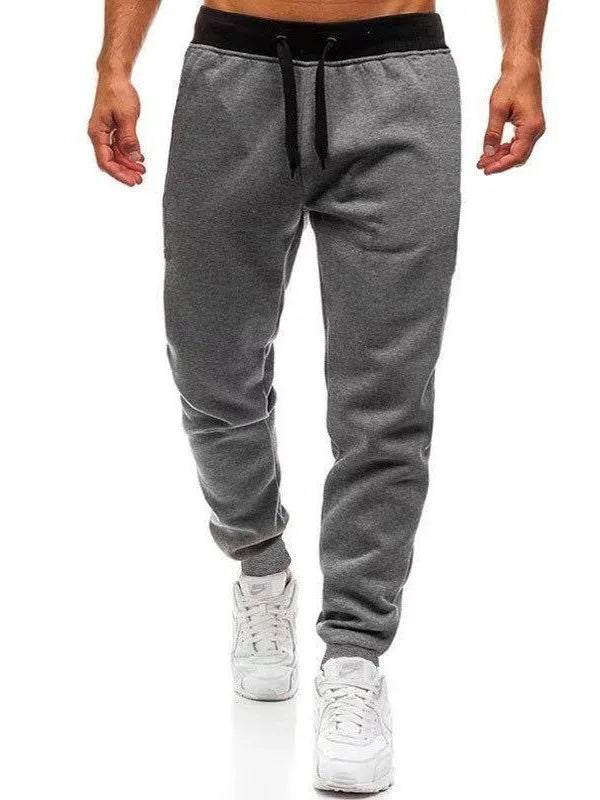 2023 Men's Casual Joggers - Fleece Sportswear Bottoms for Fitness - Buy Center US