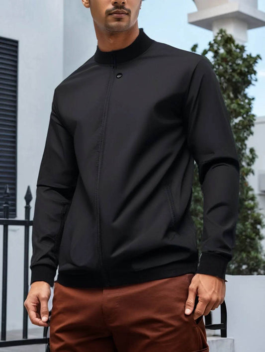 2024 Men's Pilot Jacket - Casual Zip Sports Coat for Spring and Autumn - Buy Center US