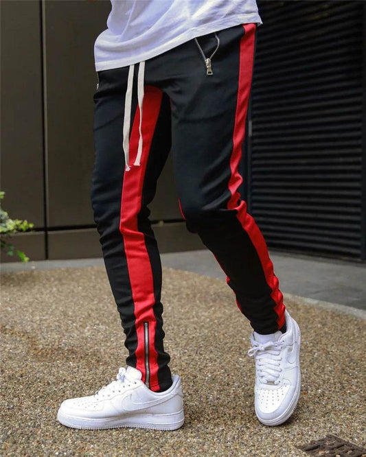 Men's Casual Hip Hop Joggers - Lightweight Skinny Sportswear Pants - Buy Center US