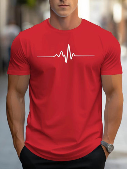 GUILAN Men's 100% Cotton Casual Graphic T-Shirt - Slim Fit & Breathable - Buy Center US