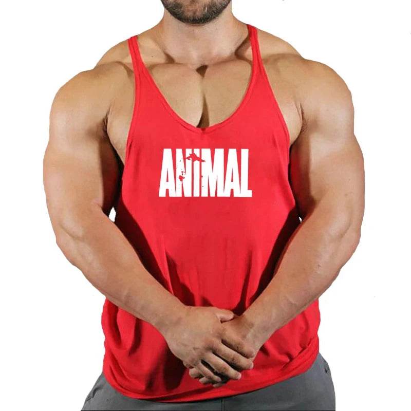 Men’s Fitness Stringer Vest - Casual Muscle Tank Top for Bodybuilding - Buy Center US
