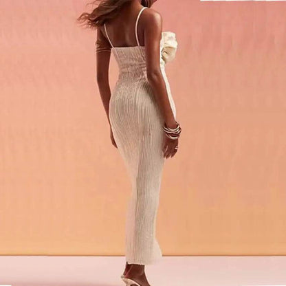 LEMISHION Women’s Sleeveless Backless Dress - Spring Summer Party Wear - Buy Center US