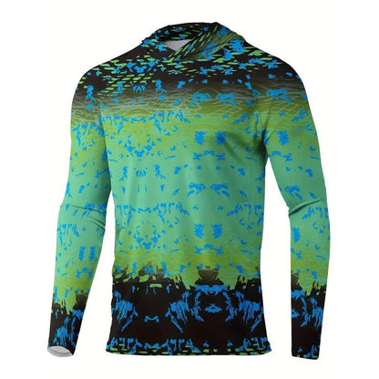2025 Men's UPF 50+ Sun Protection Hoodie - Quick Dry & Breathable Shirt - Buy Center US